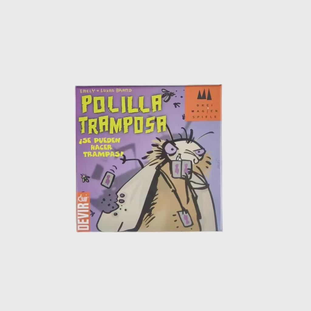 Ćma Oszustka: Hiszpański Ćma Oszustka & Karaluch Niemiecki Gra Imprezowa dla Dorosłych i Dzieci