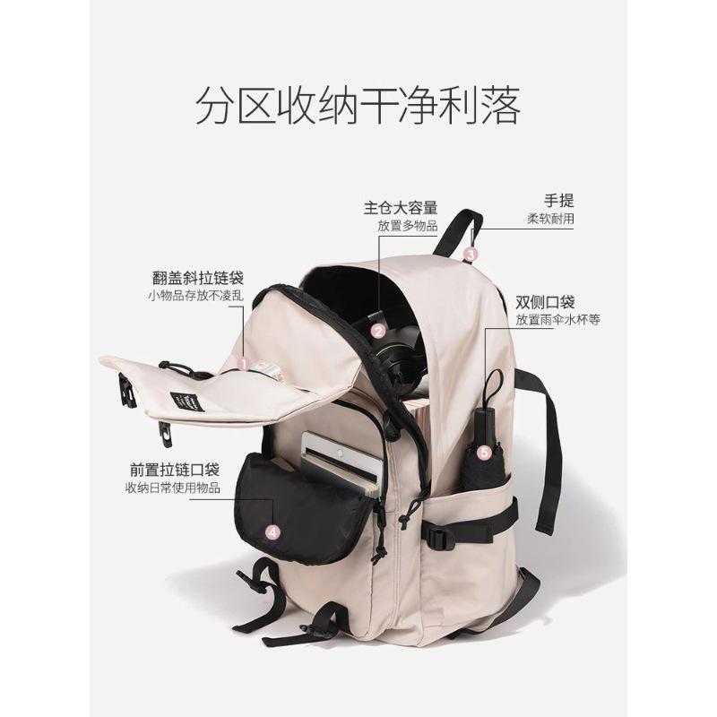 Special Clearance - School Bag High School Students ins Fengsen Versatile Backpack Junior High School Students Large Capacity Korean Version