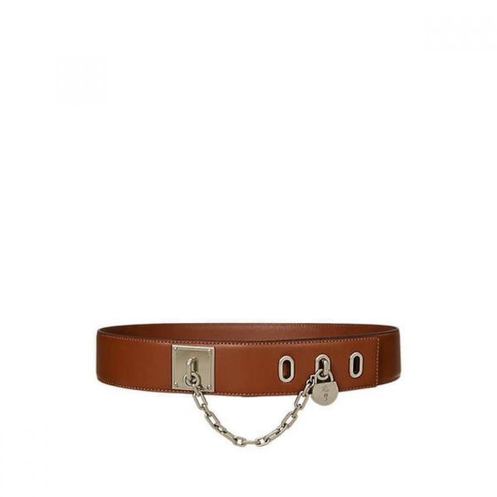 Ralph Lauren Кожаный Ремень Широкий с Цепью и Замком Walrblt0f320294200 S