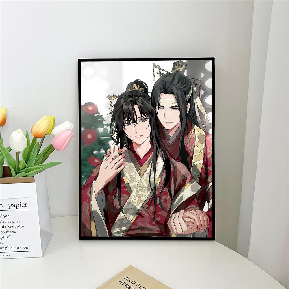 

1 шт. Аниме G-Grandmaster Mo D-Dao Z-Zu S-Shi M-MDZS самоклеящийся художественный постер водонепроницаемая бумажная наклейка домашний бар настенный декор 21cm×30cm NoFrame