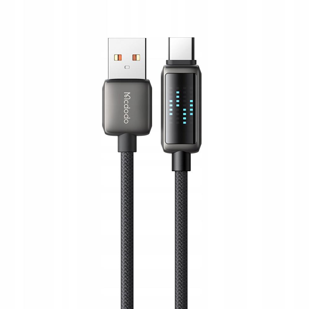 Mcdodo Usb-C Fast Charging Cable For Samsung Xiaomi Type C 6A 100W 1M Led