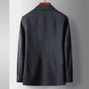 Spring and Autumn Light Luxury Business Single West Middle-aged and Young People Solid Color Thickened Knitted Suit Jacket