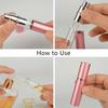 Portable Mini Perfume Glass Bottle Travel Spray Atomizer Empty Parfume Atomiser Sprayer