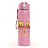 1PC Retro Keep Planting 750ml Sports Water Bottle Leakproof Straw Lid Outdoor Office Home