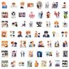 55/110 New Anime Sasaki and Miyano Doodle Stickers Decorative Notebook Stickers