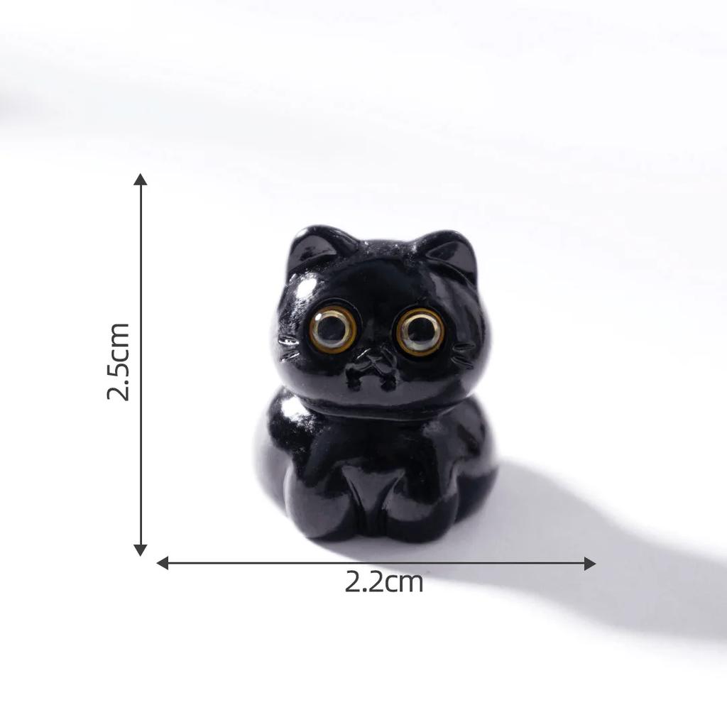 1Pcs New Cute Resin Halloween Black Cat Series Flat Back Fit Phone Deco Parts Embellishments For Hair Bows Accessories