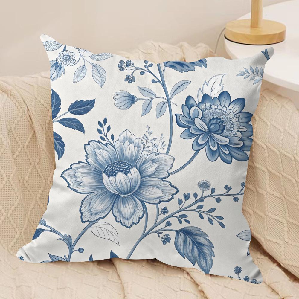 Bohemian Style Texture Cushion Cover Short plush Doublesided Print Square Throw Pillow Covers Sofa Home Cushion Decor