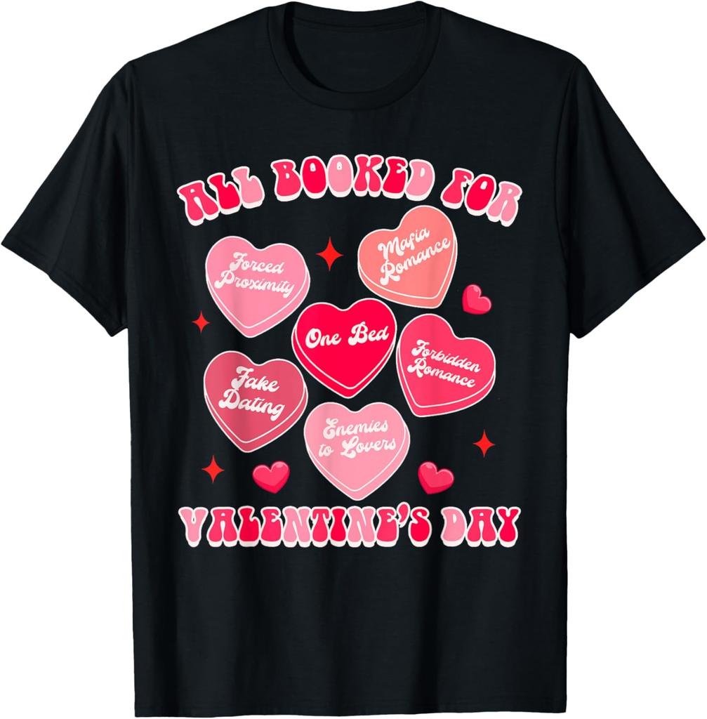 Valentines Smut Reader Spicy All Booked For Valentine's Day T-Shirt