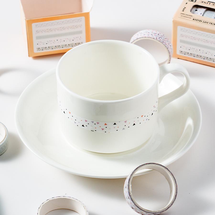 5 adet Sakura Çiçeği Washi Bant Seti Mini Bant Seti Yapışkan Maskeleme Bandı 1cm Dekorasyon Etiketleri Günlük DIY El İşi için