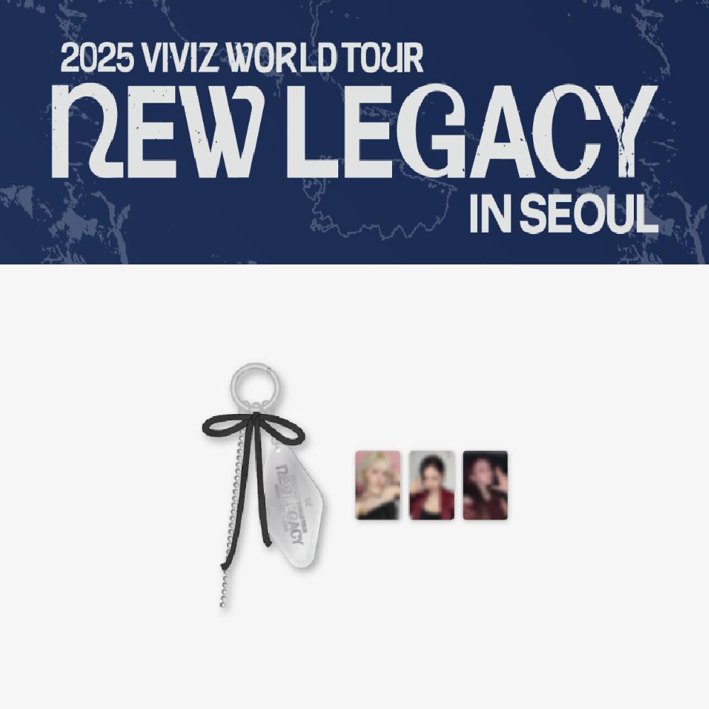 

Предзаказ 2025 VIVIZ World Tour NEW LEGACY в СЕУЛЕ Металлический брелок