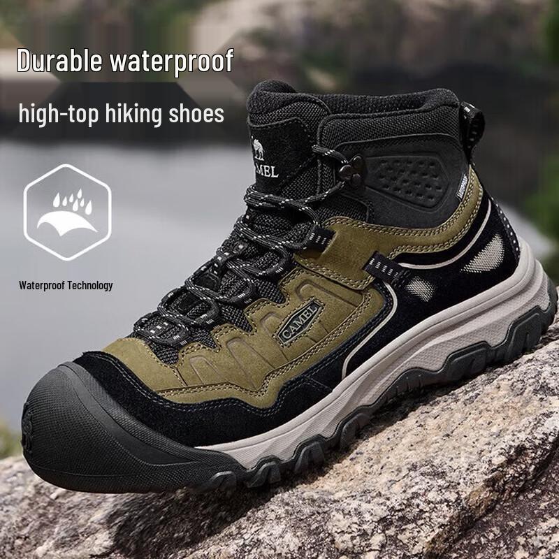 Camel Men's Waterproof Outdoor Hiking Boots
