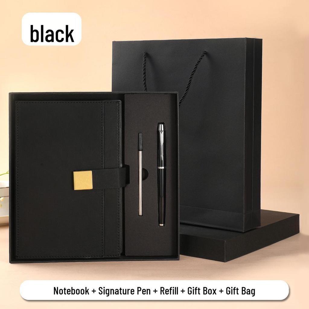 Custom Printed Business Notebook Gift Set for Office Meetings & Corporate Events