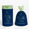 PLA Corn Starch Biodegradable Compostable Trash Bags for Kitchen & Household flat opening