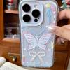 Roztomilý kryt na mobilní telefon Butterfly Millennium Light pro Apple 14 Pro Max & iPhone 11 - Ideální pro starší ženy!