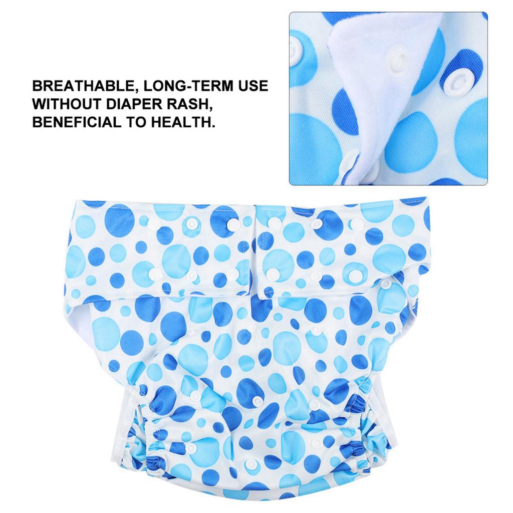 Waschbare Wiederverwendbare Verstellbare Atmungsaktive Auslaufsichere Erwachsenenwindeln für ältere Menschen
