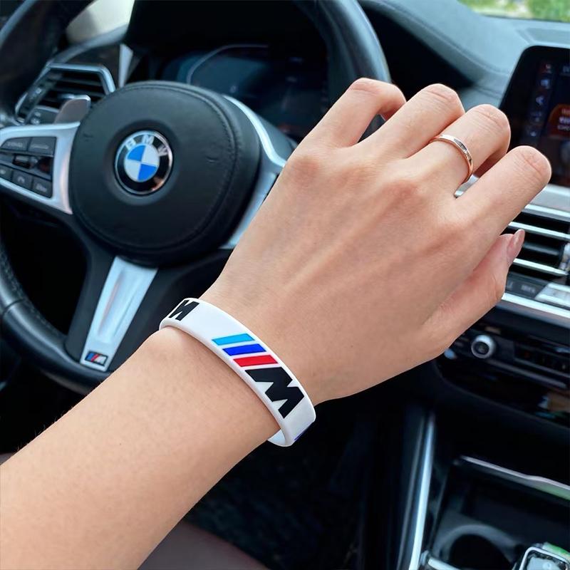 M Odznak Sportovní Náramek Muži Ženy Náramek Na Ruku Prsten Na Ruku Dárek Pro BMW M E46 E90 E60 F30 G20 X1 X2 X3 X4 X5 X6 X7 i3 i4 i5 i7 M2 F10