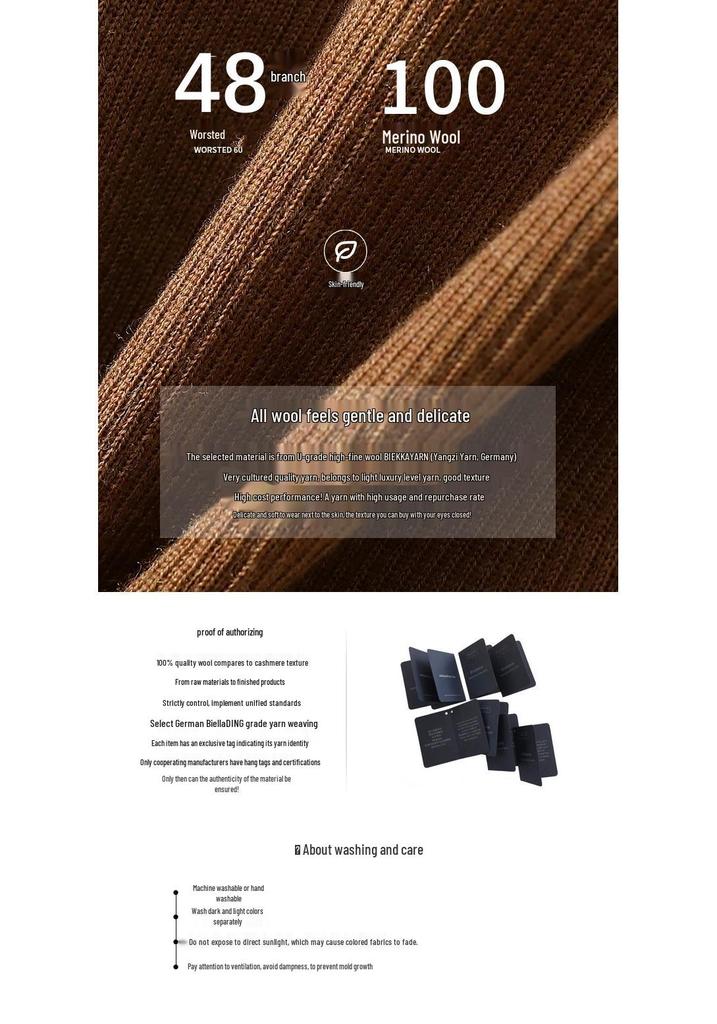 Yangtze Yarn Women's Slim Fit Half-High Neck Wool Sweater - Spring/Autumn Style Pullover
