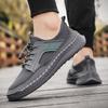 2025 Large Size Summer New Sports and Leisure Shoes Men's Lightweight Mesh Shoes Breathable Thin Hollow Mesh Shoes