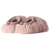UGG Tazz Fluff Momma Versatile Slip On Fleece Lined Mules EVA Abrasion Resistant Closed Toe Slippers Women's Pink 1179371-FAWN