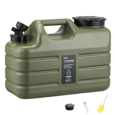 11L Wassertank Große Kapazität Tragbarer Campingeimer Wasserspeicher mit abnehmbarem Wasserhahn Auslaufsicher für Outdoor-Reisen Fahren