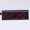 Side Printed Keycaps Intricate Pattern Theme for 60% 68% Mechanical Keyboards Heat Sublimation Printing