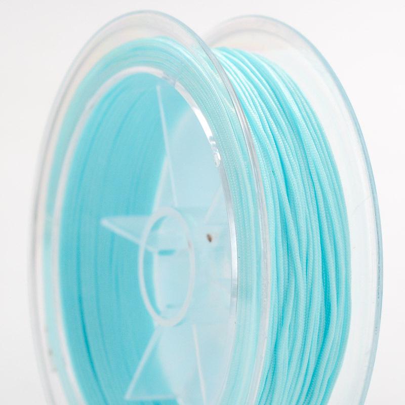 Blue Jade Thread Set: Beading and Bracelet Weaving Cord for Handmade Jewelry