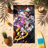 Honkai Impact 3 (5) Motyw Ręcznik plażowy Odporny na piasek Miękki i wygodny Odpowiedni na basen Kemping Joga i Nurkowanie Podróżny