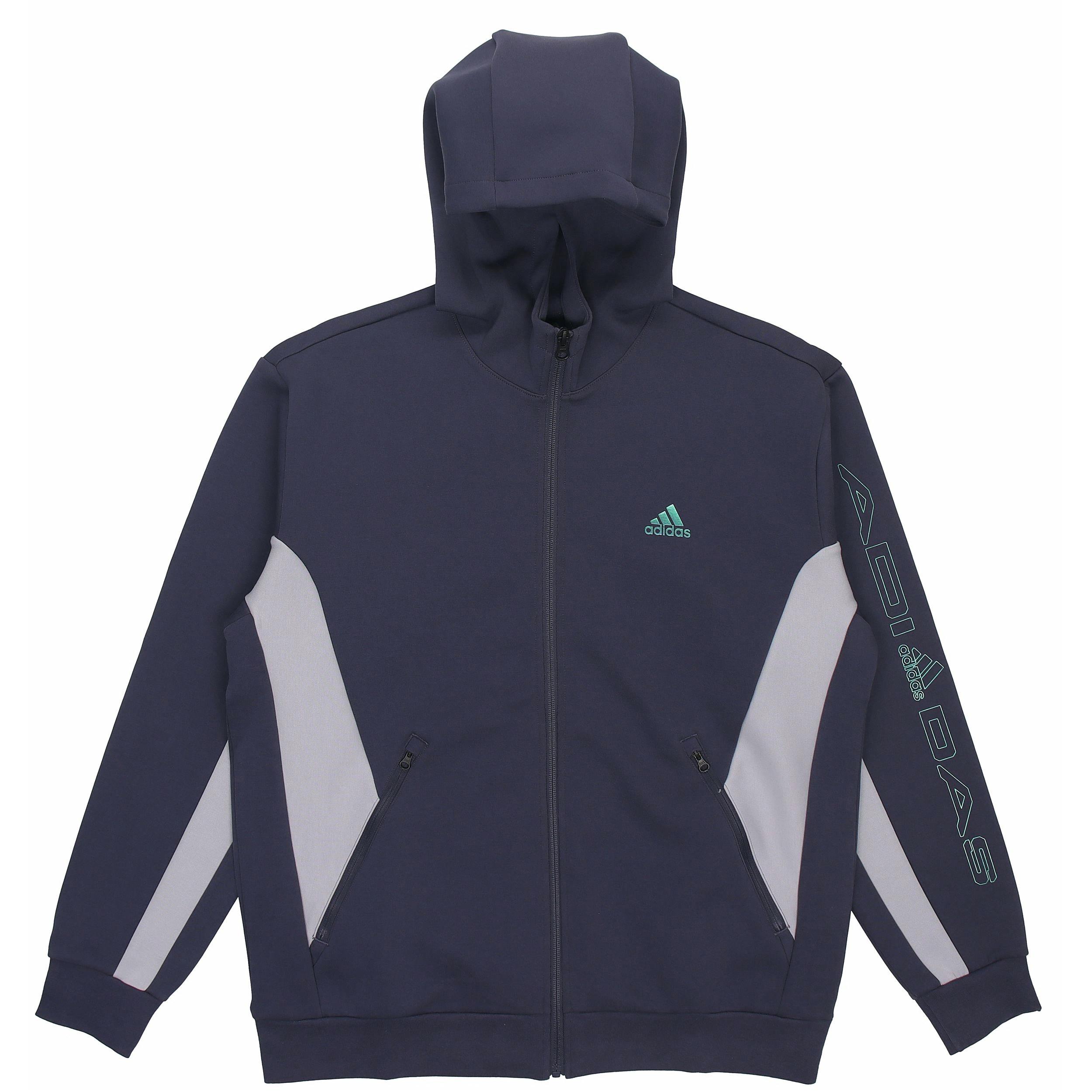 Куртки Adidas Мужские Синие С Капюшоном Умеренные Другие HM5145 M
