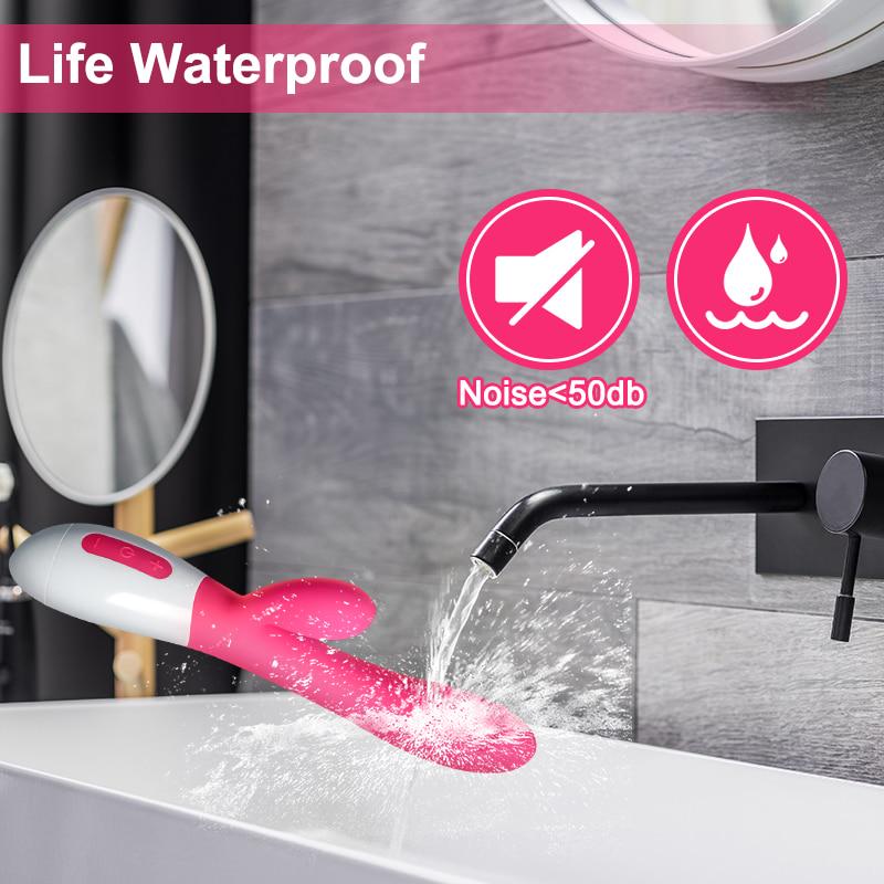 12 Modes G-Spot Vibrator Female Vagina Massager Clitoris Dual Vibrations Dildo Adult Sex Toys