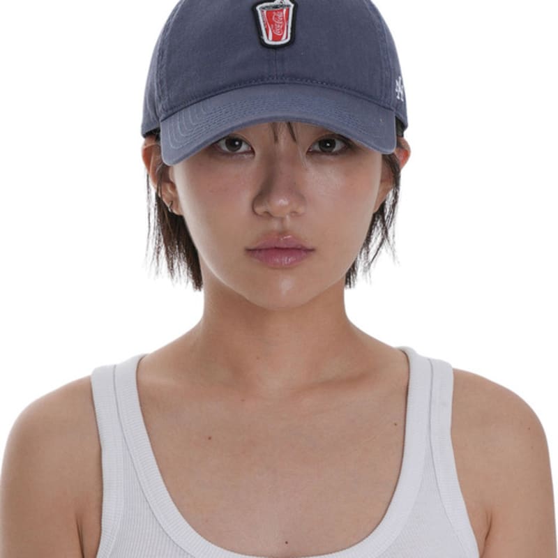 

AMERICAN NEEDLE COCA-COLA OPTIMISTIC BALLPARK cap - STONE BLUE FREE