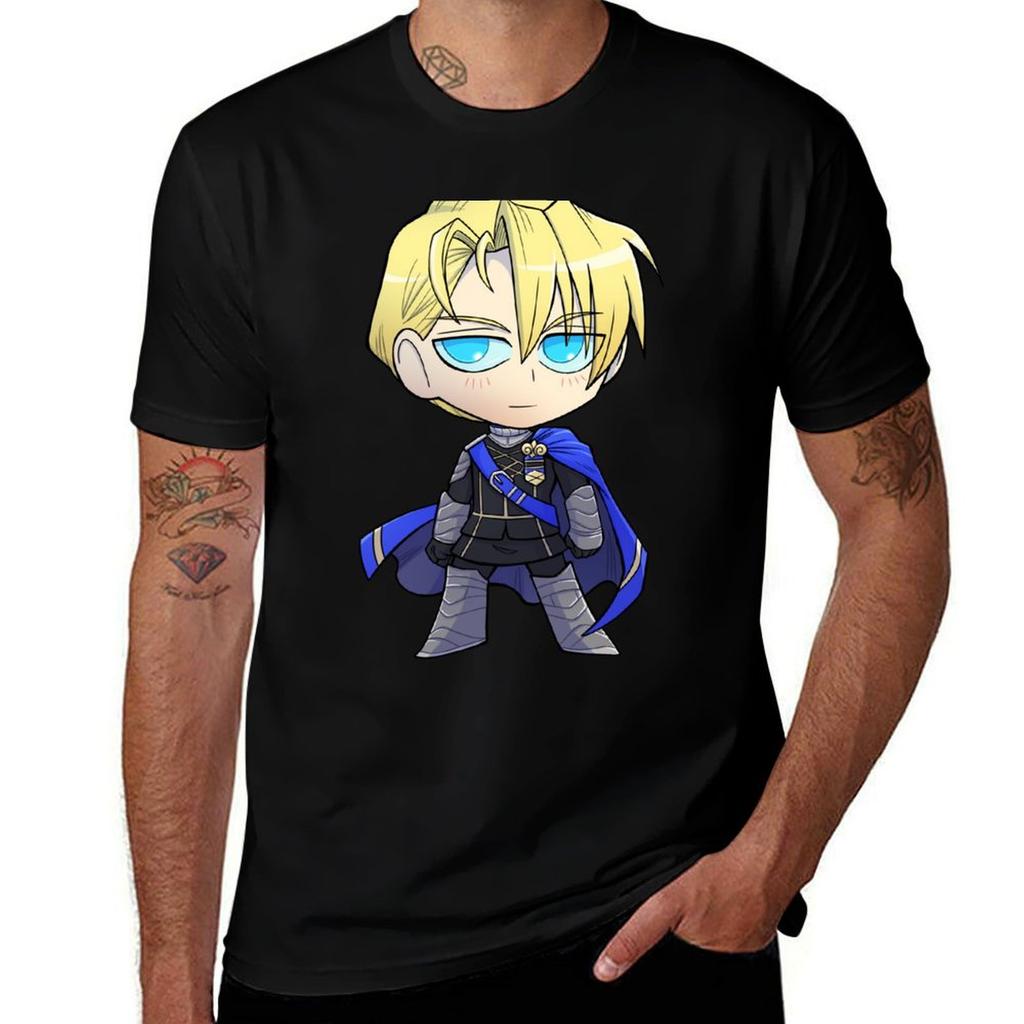 Dimitri Fire Emblem Three Houses Chibi Cutie Tshirt Fitness Training Breathable Tee
