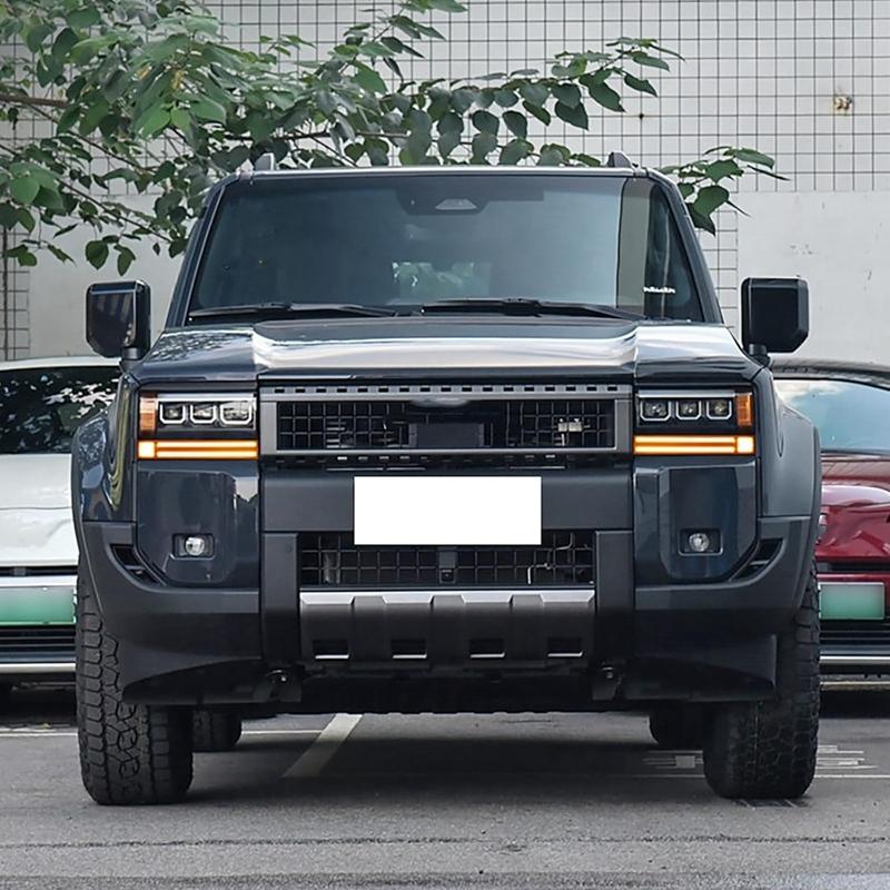 A58X-LED Daytimes Running Light For Toyota Prado LC250 Land Cruiser 250 2024 2025 Fog Light White DRL Amber Turn Signal Lamp