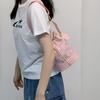 New MLB Polyester Shoulder Bag, Crossbody Bag Regular Women's Milk Pink 7ACRMDE4N-50PKL