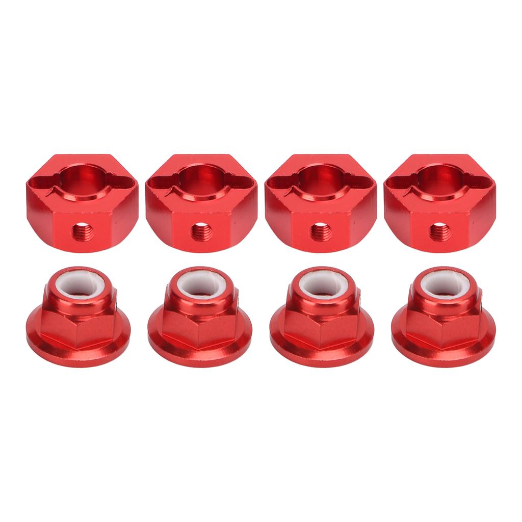 12mm Wheel Hex Hub Aluminum Alloy Upgrade Replace Extension Hex Drive Adapter with Prevent Slip Screws 1 10 1 12 RC