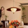 Chinese Walnut Creative Galaxy Pendant Light for Dining and Bedside