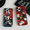 Anime P-PersonaS-5 Phone Case For iPhone 17 16 15 14 13 12 11 Pro Max Plus Corrugated Bumper Back Cover Shell
