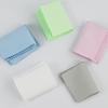 50Pcs Sterling Silver Polishing Cloth Silver Color Cleaning Cloths With Individually Package Soft Clean For Jewelry Tool