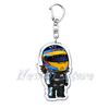 Fast Furious Rennmotorrad Schlüsselanhänger für Zubehör Tasche Fahrradhelm Fahrer Anhänger Schlüsselkette Schlüsselring Schmuck Fans Geschenk