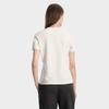 FILA Milano Series Fashion Simple Comfortable Classic Retro Sports Casual Short Sleeve T-Shirt Women tops Cloud-White F11W615101FWT