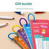1 Set Beginner Self-test Math Calculation Training Cards 1-12 Grades Educational Learning Supplies for Kids Students School Use
