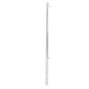 Flag Pole 610mm Stainless Steel Weather Resistant Rustproof Marine Flagpole for Yacht Vessel