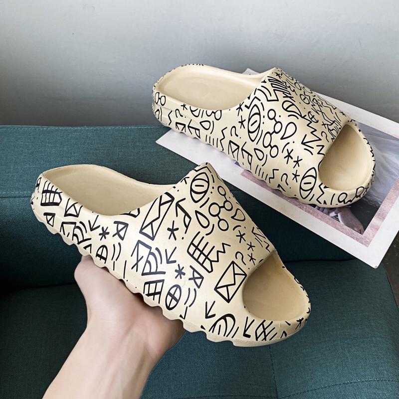 31~46 Designer Adults Children Men Women 2024 Fashion Foam Runner Summer Men's Slides Casual Slippers Beach Shoes Eva Injection
