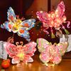 DIY Handheld Butterfly Lantern Handmade DIY Material Pack Mid-Autumn Festival Gifts Chinese Lantern Festival Butterflies Lantern