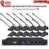 HuiDu QH-660 Professional Wired Conference Microphone System (CN Version)