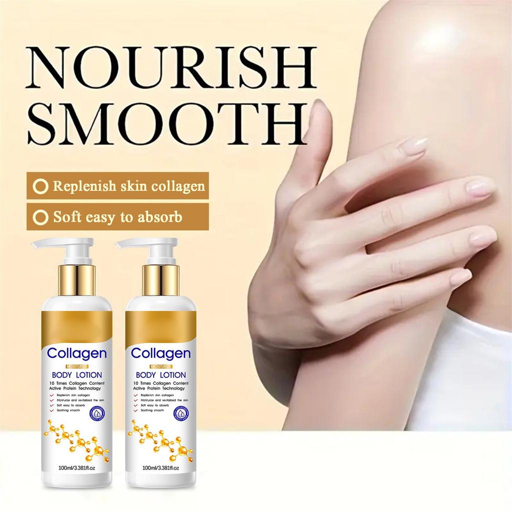 Collagen Body Lotion Deep Moisturizing Rejuvenating Skin Increase Skin Elasticity  100ml