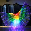LED Shawl Dancing Luminous Props Belly Dance Fluorescent 145cm Length for 160 178cm Height