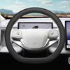 For Leapmotor B10 2025 2026 Leather Car Steering Wheel Cover Breathable Non-slip Auto Steering Wheel Accessories