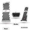 Car Accessories Accelerator Brake Foot Rest Pedal Interiors Cover For Bmw X1 X2 X3 X4 X5 X6 3 5 6 7 Series F30 F10 E60 Adornment