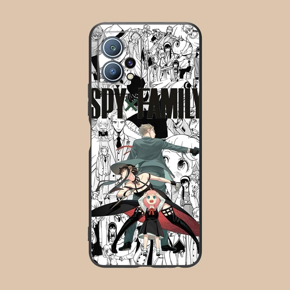 

Anime Spy Family Mobile Phone Case for Huawei P60 P50 P40 P30 P20 P10 P9 P8 Pro Lite Plus Colorful Printing Cover Pretty Cover Huawei P8