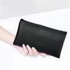 PU Leather Pu Bill Bag Small Compact Money Pouch Durable Cash Deposit Bag  Utility Pouch